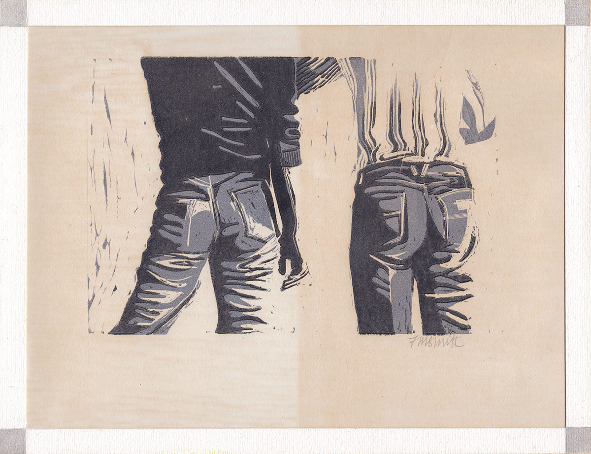 Womens bums in jeans