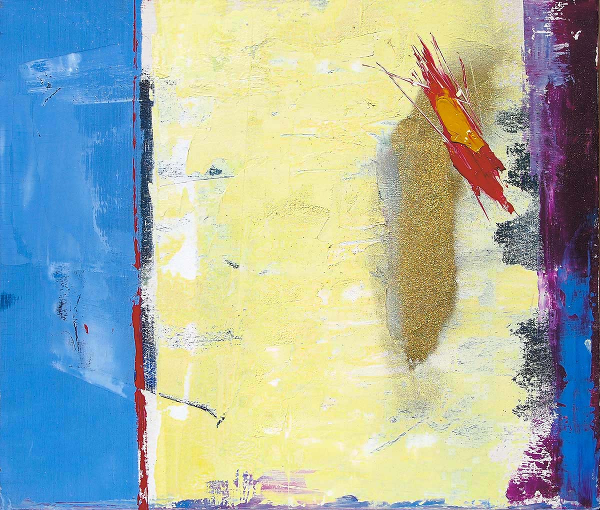 Abstract colourful painting